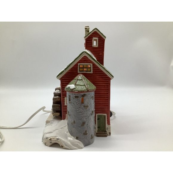Dept. 56 J. Young's Granary Porcelain House - Picture 4 of 16